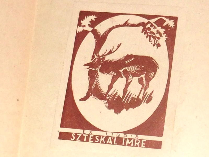 Ex libris Szteskál Imre