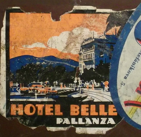 Hotel Belle Pallanza bőröndcímke