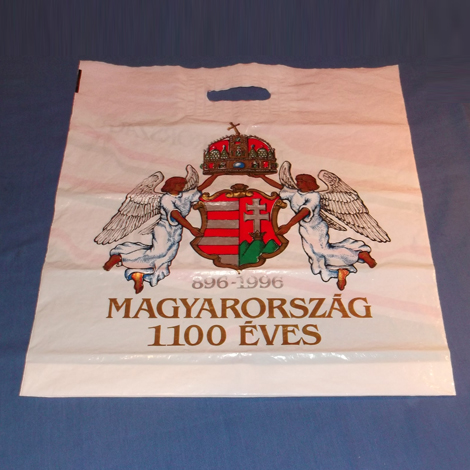 896 - 1996 Magyarország 1100 éves - a műanyag tasak hátoldala