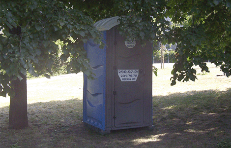 Mobil wc - Gesztenyés Park