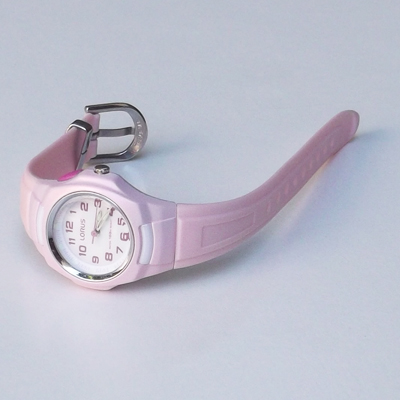 Pink púder - Casio Lorus pink karóra