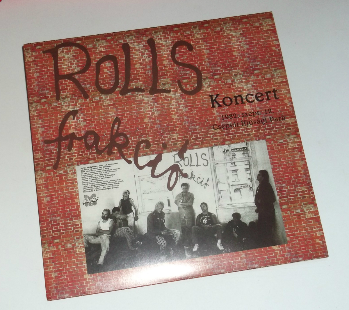 Rolls frakció - Koncert - 1982. szeptember 19. - LP