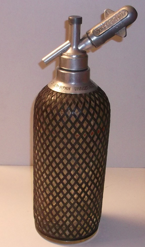 Drótfonatos szódásszifon - Sparklet Patent 1927.
