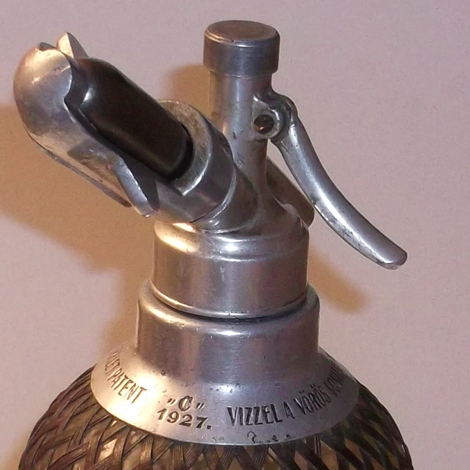 Fém fejrész Sparklet Patent "C" 1927.