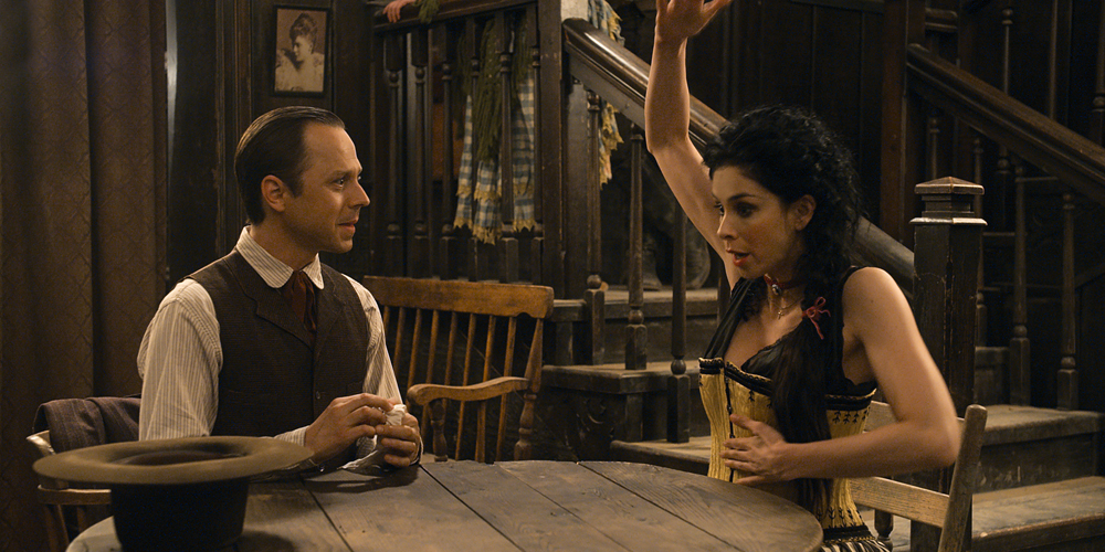 Giovanni Ribisi og Sarah Silverman i A Million Ways to Die in the West.jpeg