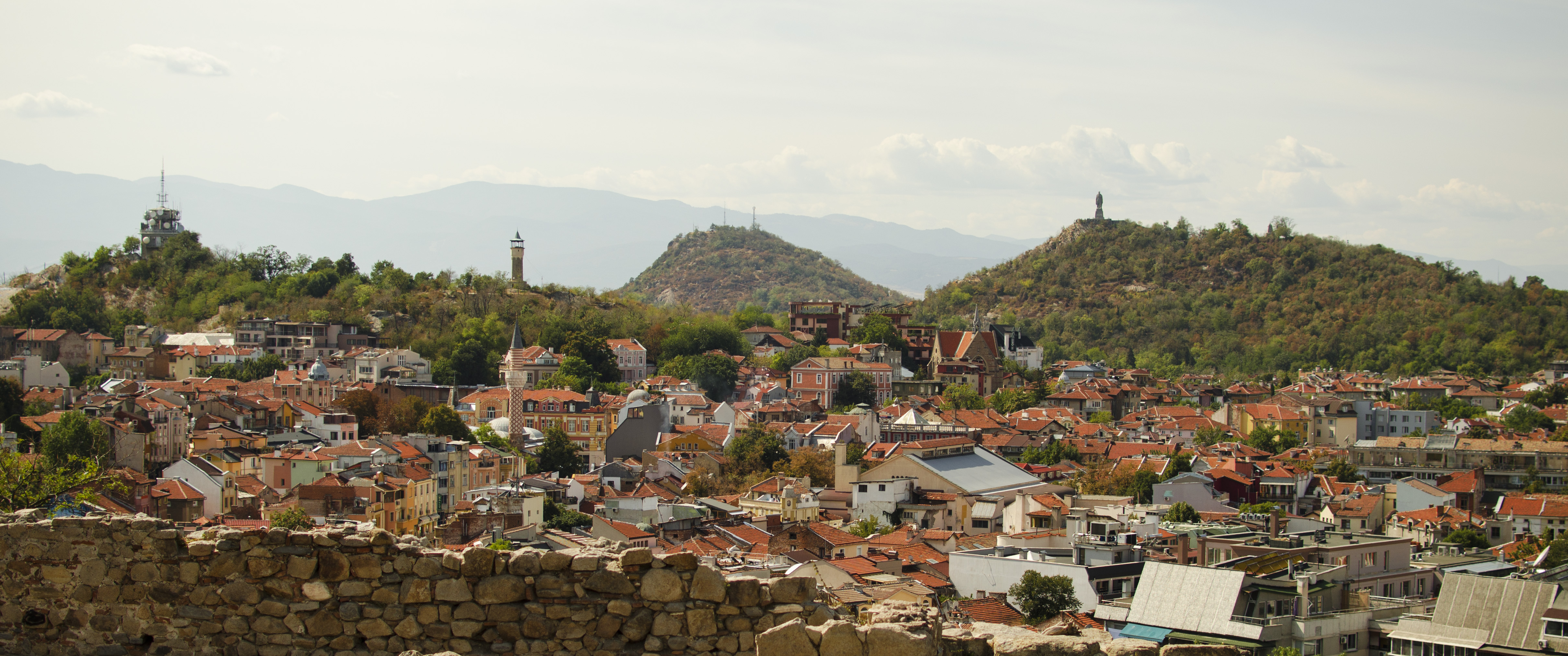 rálátás a Nebet Tepe parkból