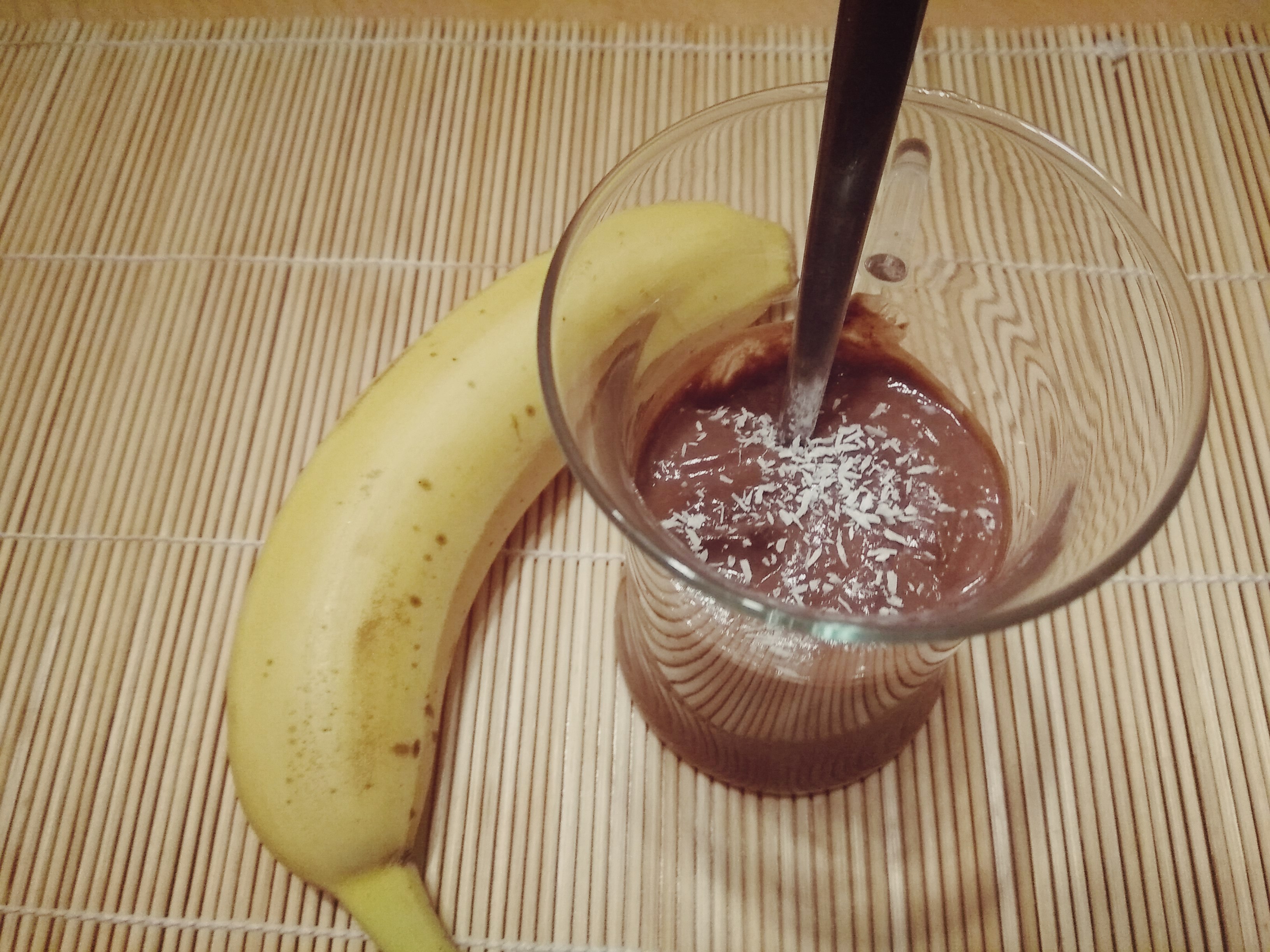 Banános csokipuding proteinnel a hideg napokra
