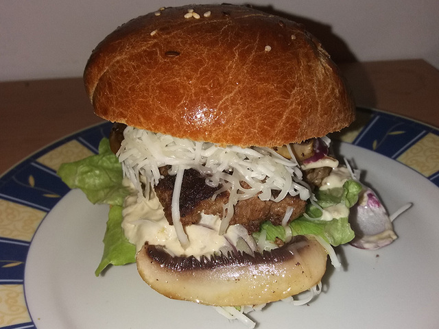 Házi hamburger