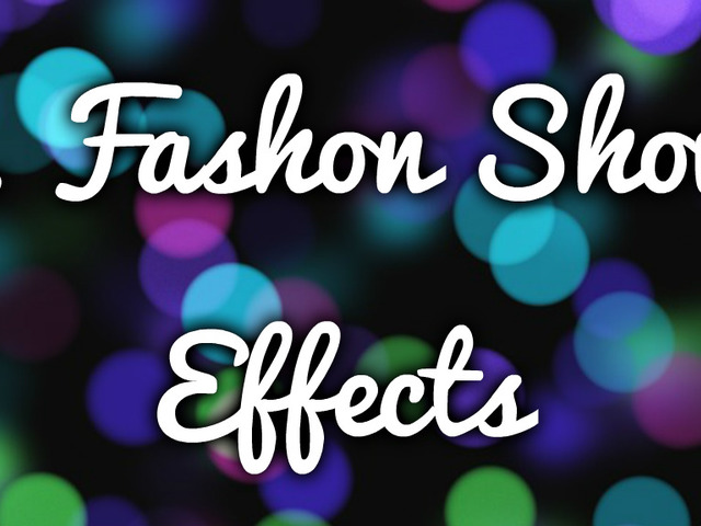 I. Fashion Show - Effects ~ Időpont meghosszabítása