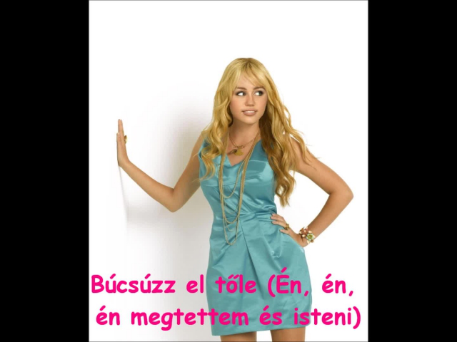 Hannah Montana - Kiss It Goodbye