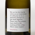 Címke design - Fogd a nyuszira, de a borra semiképp