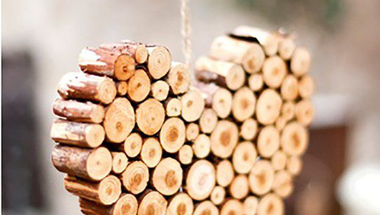 Rustic christmas decorations