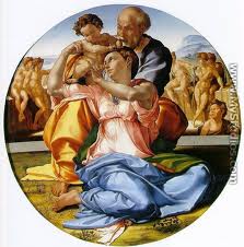 A szent család; Firenze, Uffizi