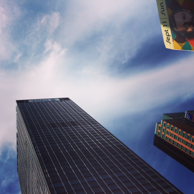 New York City felett az ég