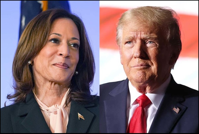 Kamala Harris kontra Donald Trump