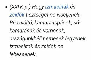 Aranybulla 24. cikkely
