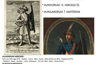 ÖRS VEZÉR (isz 744) - HUNNORUM - HUNGARORUM