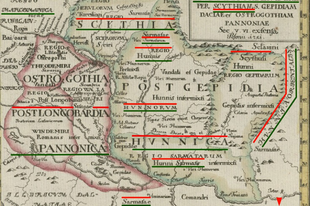 HUNNIA - Térkép (isz. 500)