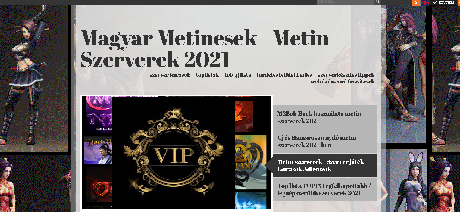 VIP metin szerverek 2021