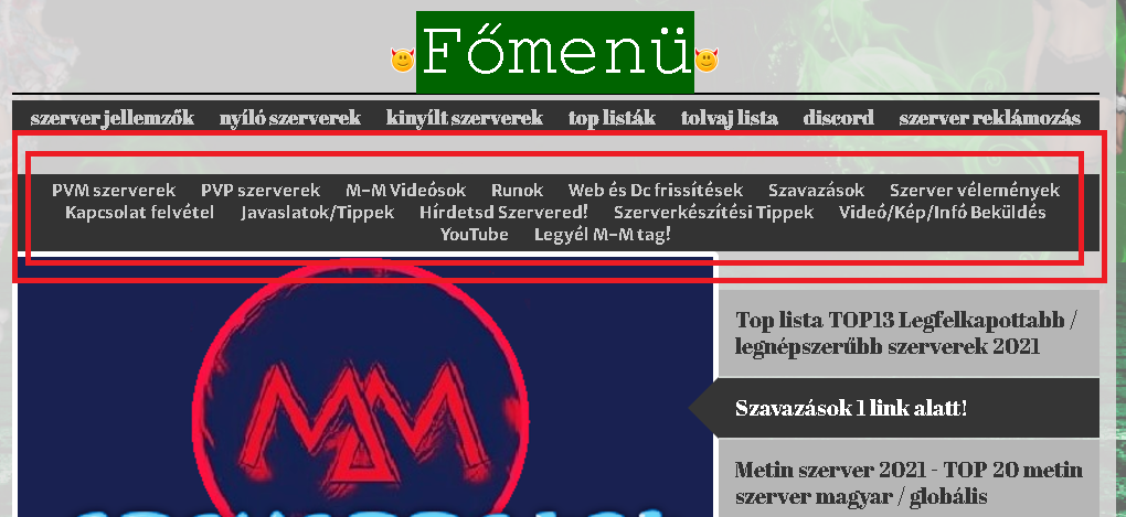 menu_funkcio_magyar_metinesek_metin_szerverk_m-m_2021_metin_szerverek_magyar_hazai_es_nemztkozi_1.PNG