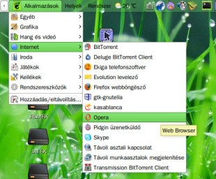 Opera indítása Ubuntu Linuxról