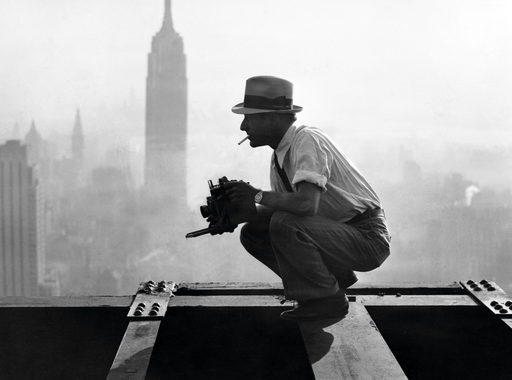 Charles C. Ebbets: A felhőkarcolók tetején (1932)
