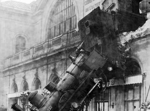 A montparnasse-i vasúti szerencsétlenség (1895. október 22.)