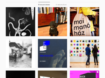 Kövesd Te is a Mai Manó Ház Instagram oldalát!