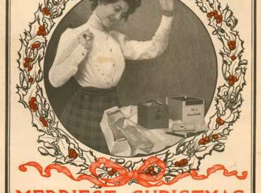 Karácsonyi Kodak reklámok (1900-1922)