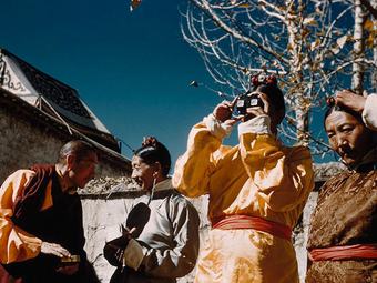 Heinrich Harrer fotói a Hét év Tibetben című könyvéből