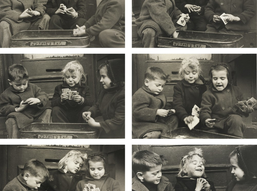 Kép-kockák #19 - Ruth Orkin: Kártyázó gyerekek (1947)