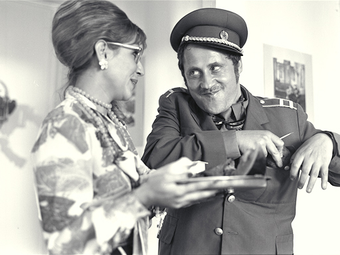 Gáspár Miklós ritkán látott képei az Egészséges erotika című film forgatásáról (1985)