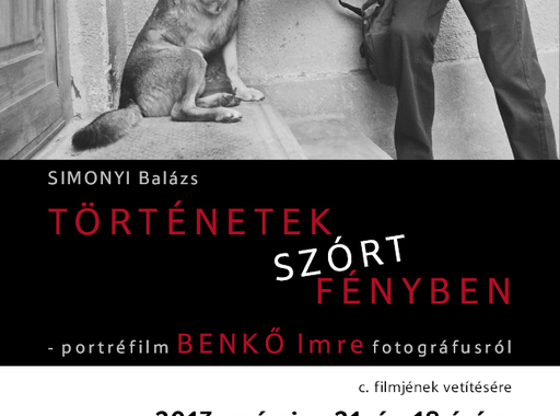 Portréfilm Benkő Imre fotográfusról