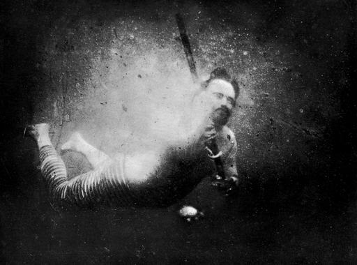 Fényképezés a tenger mélyében (Vasárnapi Újság, 1901. július 21.)
