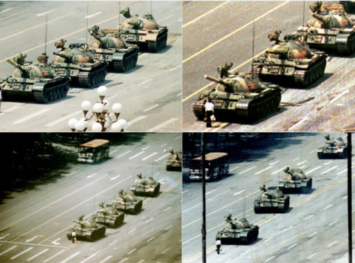 Tank Man - Képek a Tienanmen térről (1989. június 5.)