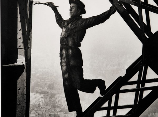 Kép-kockák #5 - Marc Riboud: Az Eiffel-torony festője (1953)