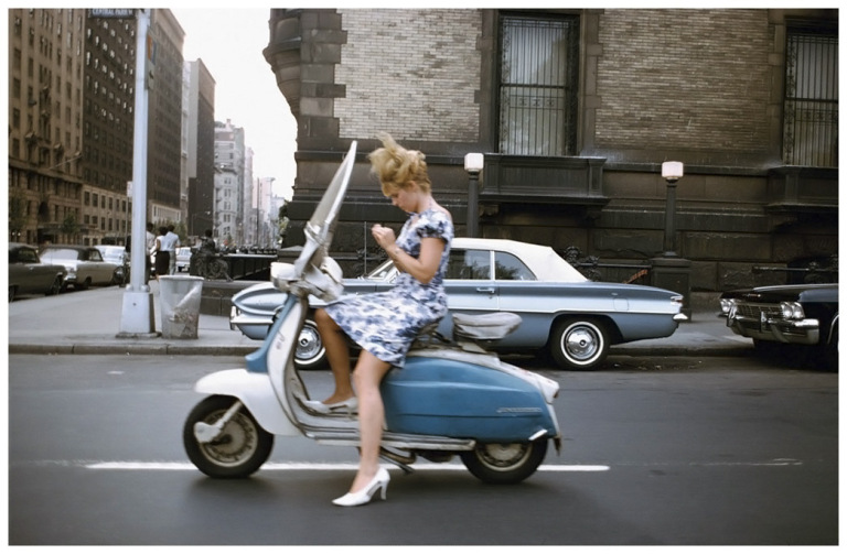 Fotó: Joel Meyerowitz: New York City, 1965 © Joel Meyerowitz