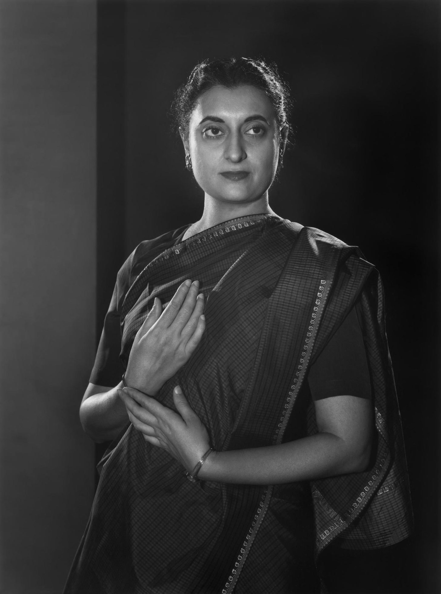Fotó: Yousuf Karsh: Indira Gandhi, 1956 © Yousuf Karsh