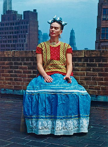 Fotó: Muray Miklós: Frida Kahlo New Yorkban, 1946 © Bukowskis/Throckmorton Fine Art, New York.