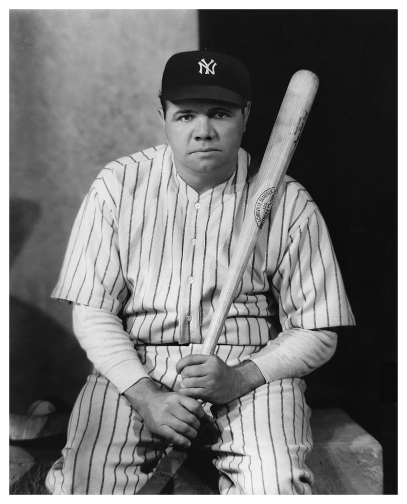 Fotó: Muray Miklós: Babe Ruth, 1927 © Etherton Gallery