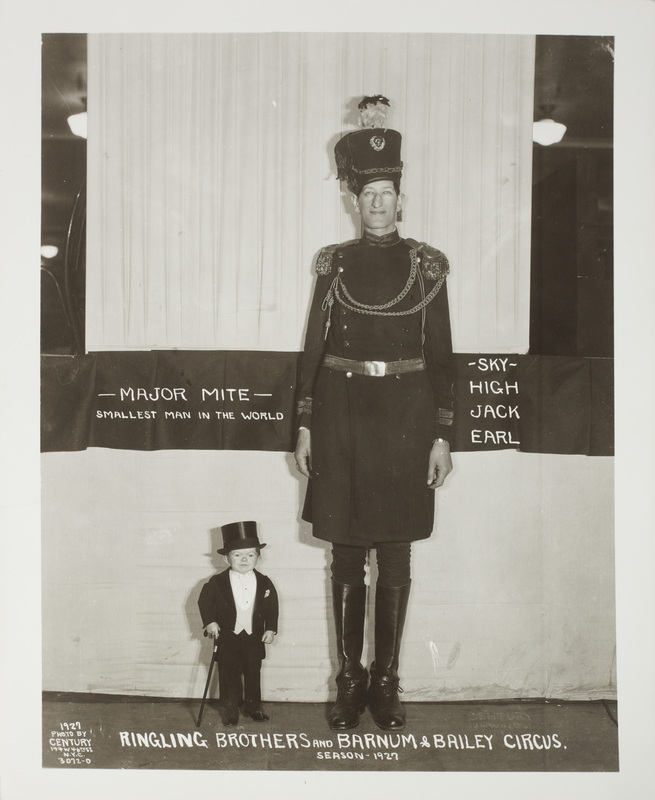 Fotó: Edward J. Kelty: Major Mite és Sky High Jack Earl, 1929 © Collection of Alain Siegel / Edward J. Kelty