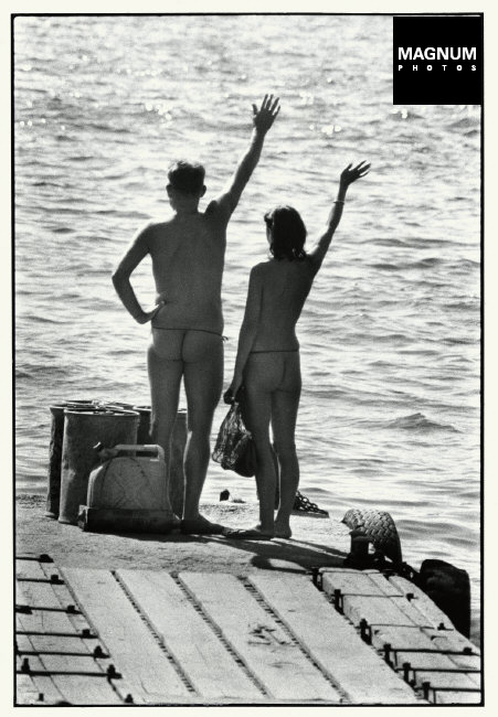 Fotó: Elliott Erwitt: Levant sziget, 1968 © Magnum Photos