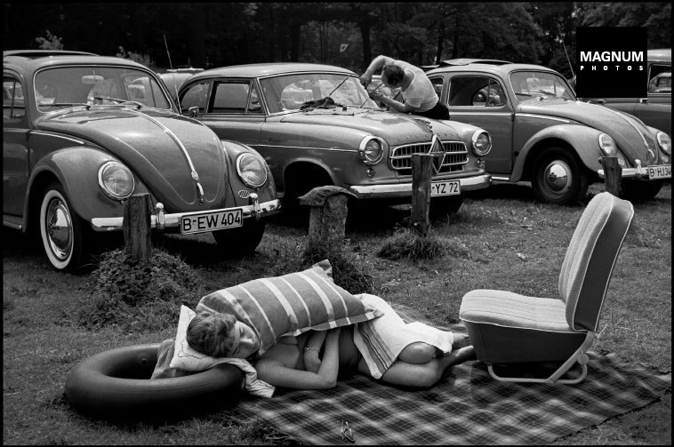 Fotó: Erich Lessing: New York, Central Park, 1958 © Erich Lessing/Magnum Photos