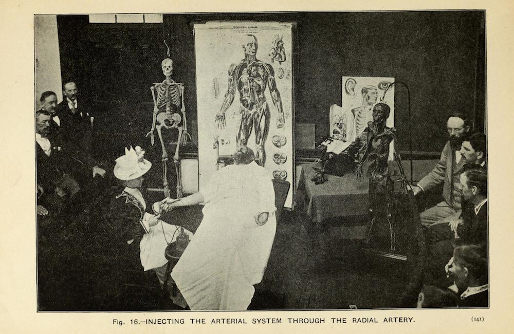 Fotó: Részlet a The Champion Text Book on Embalming című könyvből, 1897