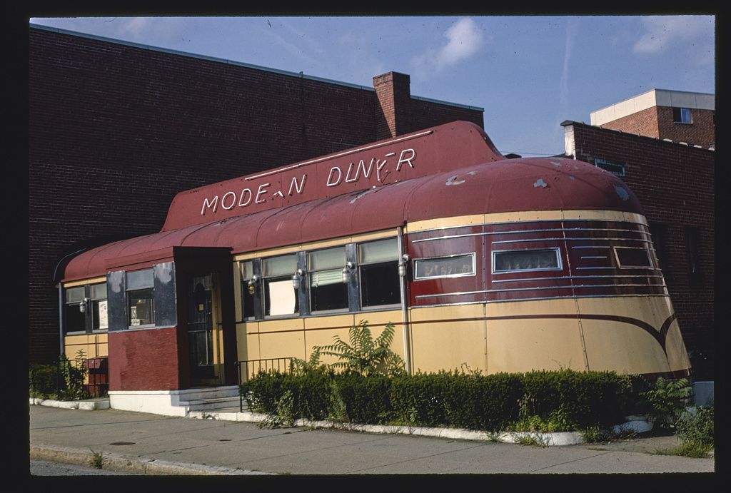 Fotó: John Margolies: Modern Diner, Dexter Avenue, Pawtucket, Rhode Island, 1978