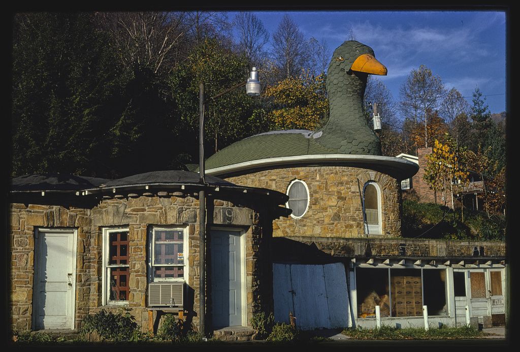 Fotó: John Margolies: Mother Goose Market, Route 476, Hazard, Kentucky, 1979