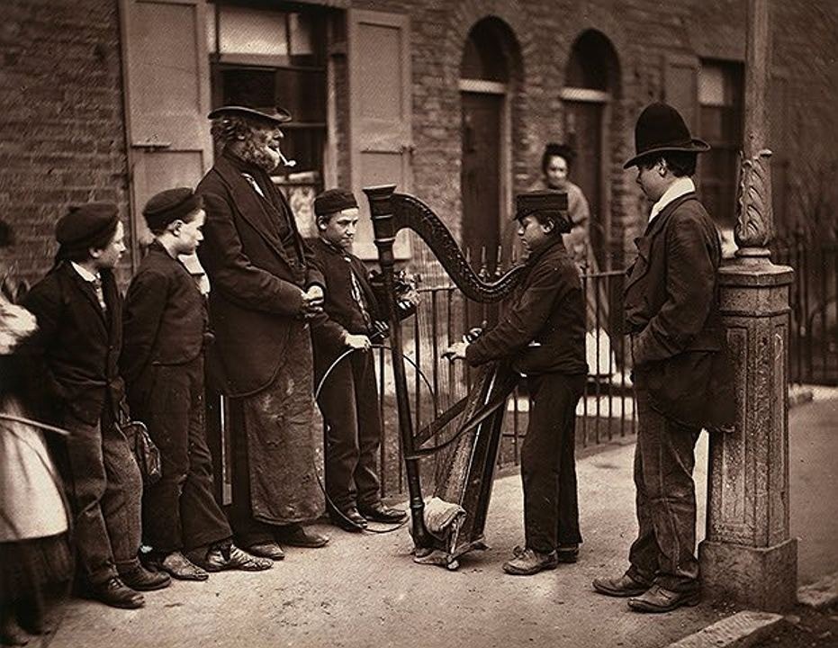Fotó: John Thomson: London, 1877 © Hulton Archive/Getty Images