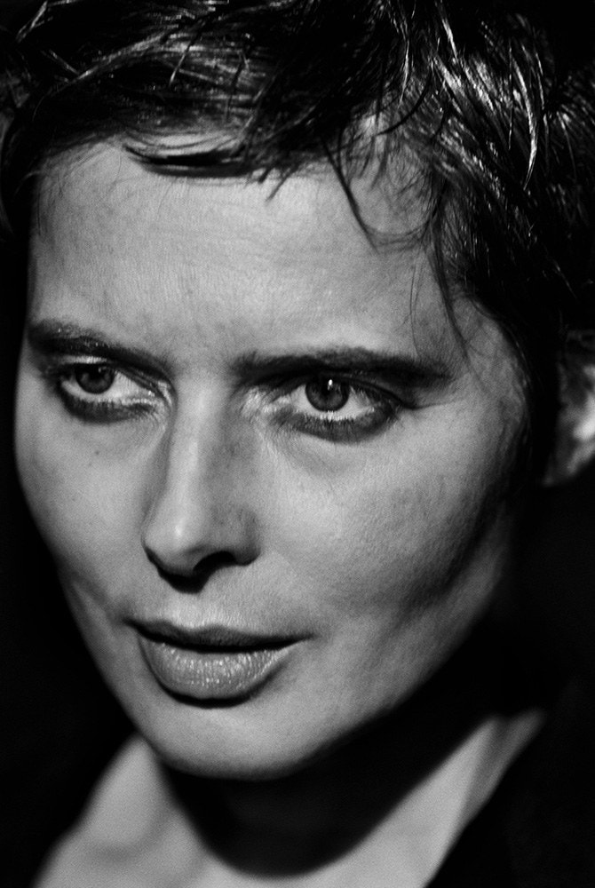 Fotó: Peter Lindbergh: Isabella Rossellini, New York, 1997 © Peter Lindbergh (All photos courtesy of the Peter Lindbergh Foundation)