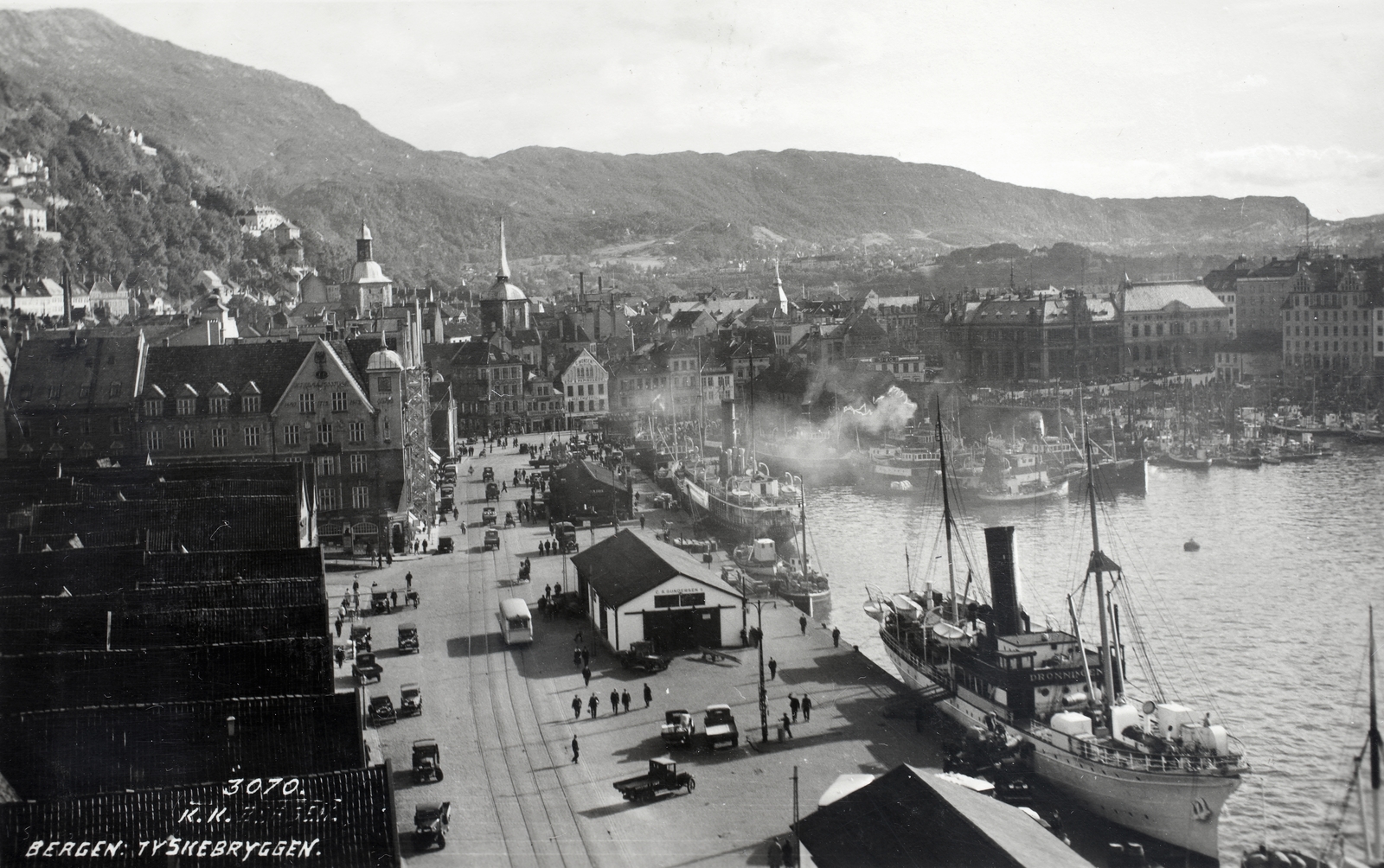 Fotó: Kieselbach Gyula: Bergen, 1935, Fortepan