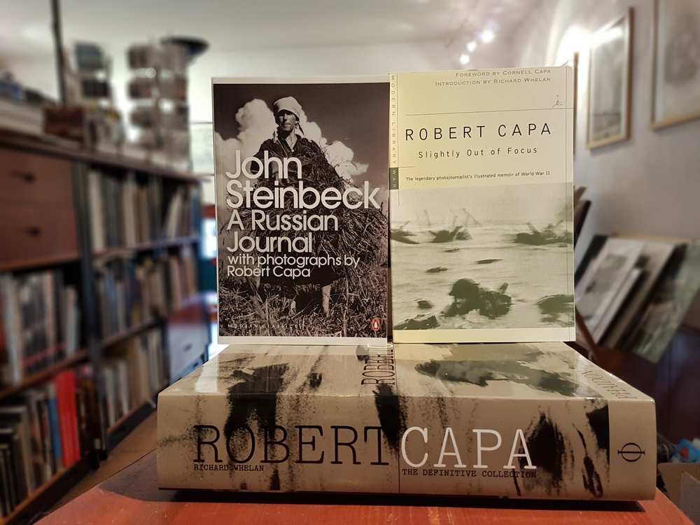 Robert Capa: The Definitive Collection<br />Robert Capa: Slightly Out of Focus<br />John Steinbeck: A Russian Journal